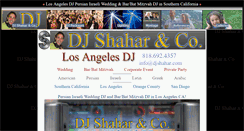 Desktop Screenshot of djshahar.com